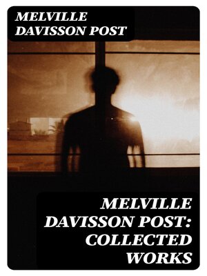 cover image of Melville Davisson Post